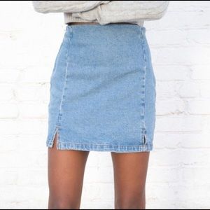 Brandy Melville Cara Denim Skirt